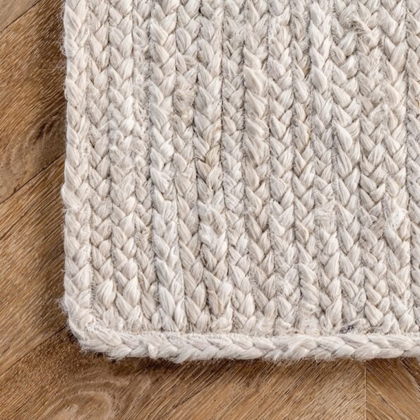 White Jute Rugs 13